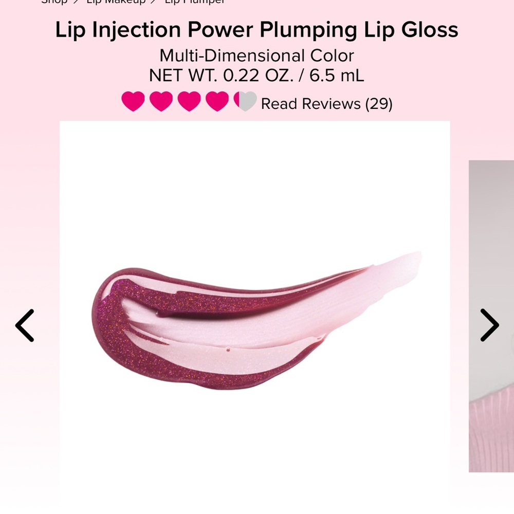 Too Faced Shimmering Lip Injection in Hot Love - Picture 4 of 4